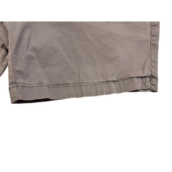 Lee Regular Fit Light Safari Bermuda Shorts Womens 18 Medium Mid Rise Chino Knit - Picture 7 of 8